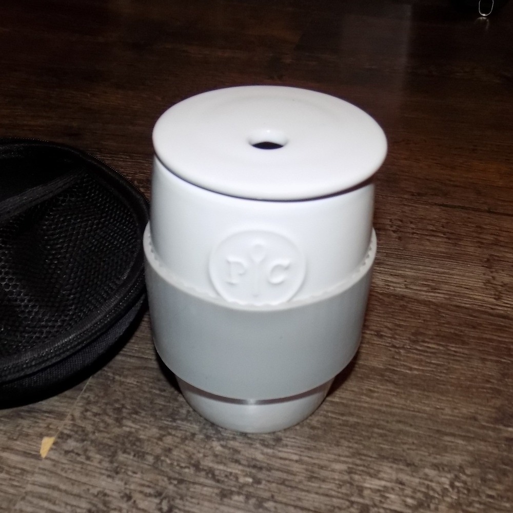 Pampered Chef Ceramic Egg Cooker Unisex OS White Excellent Microwave Tool
